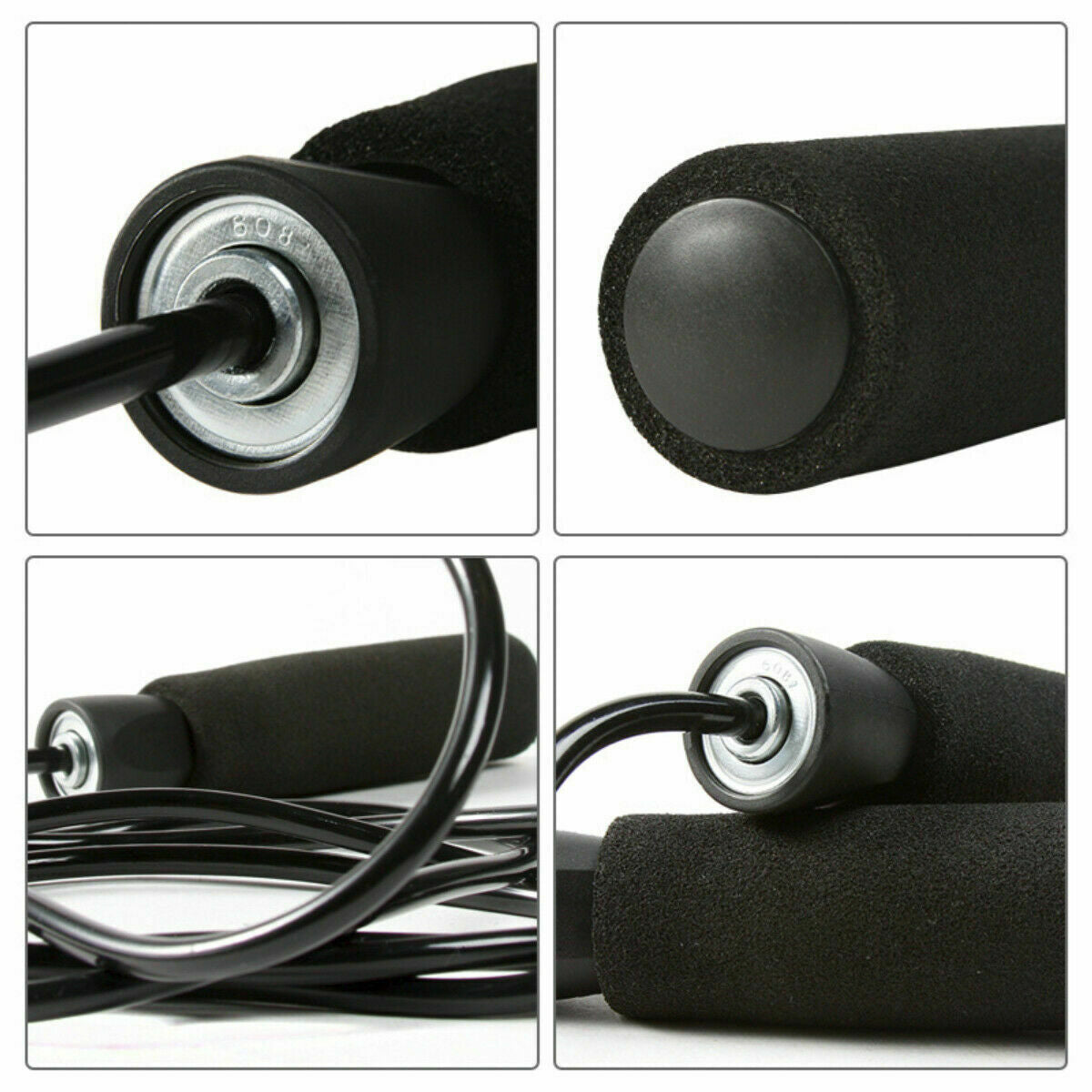 Adjustable Speed Jump Rope – Fast, Tangle-Free, Full-Body Workout - SWIGEAR