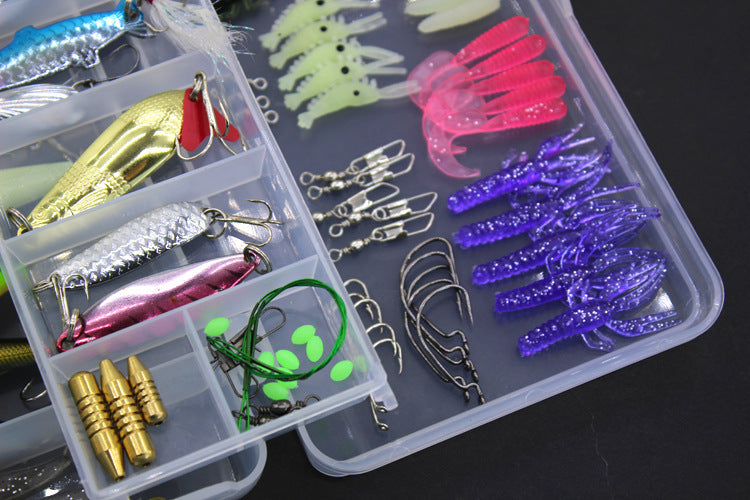 100-Piece Soft Bait Set – Lifelike, Versatile, Ready to Fish - SWIGEAR