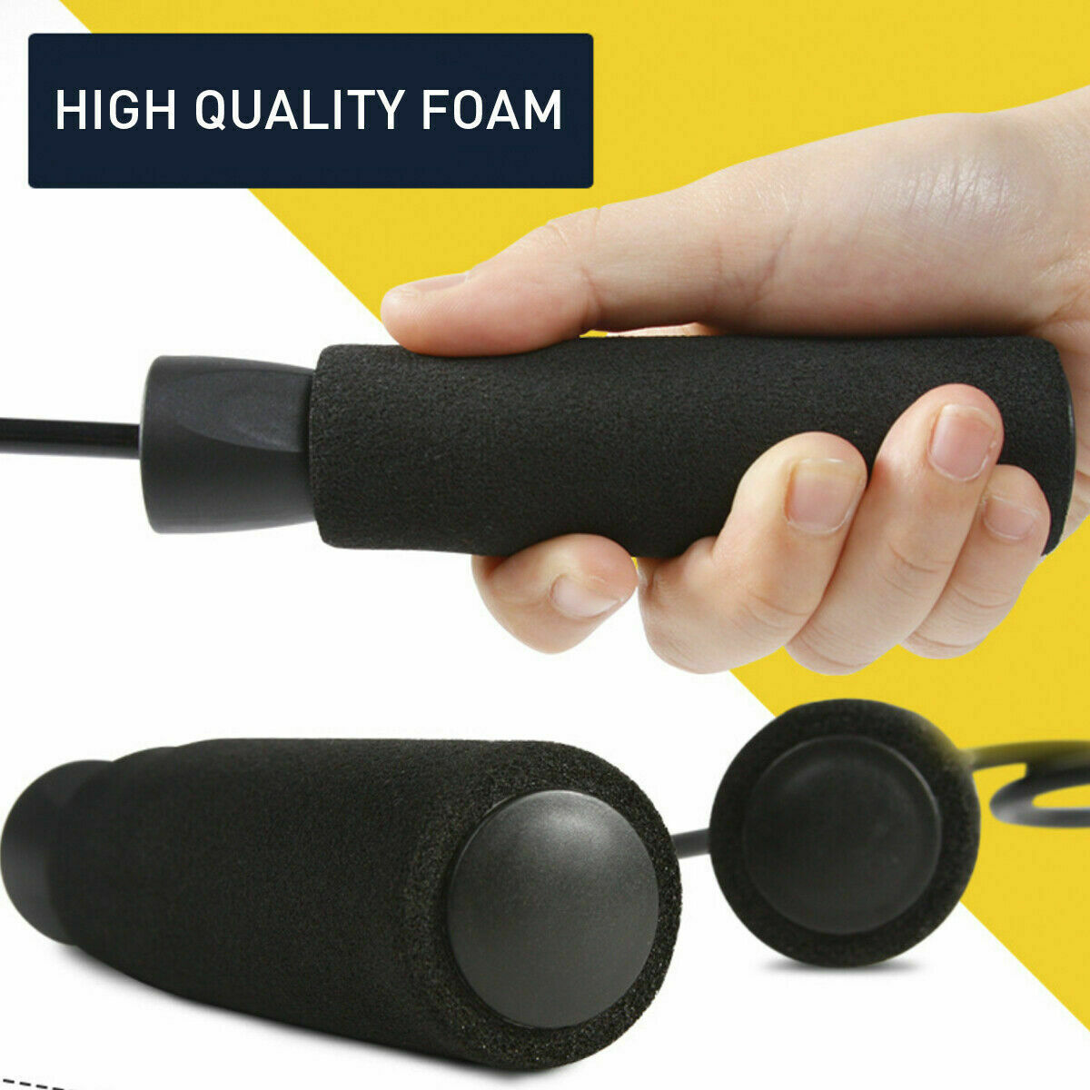 Adjustable Speed Jump Rope – Fast, Tangle-Free, Full-Body Workout - SWIGEAR