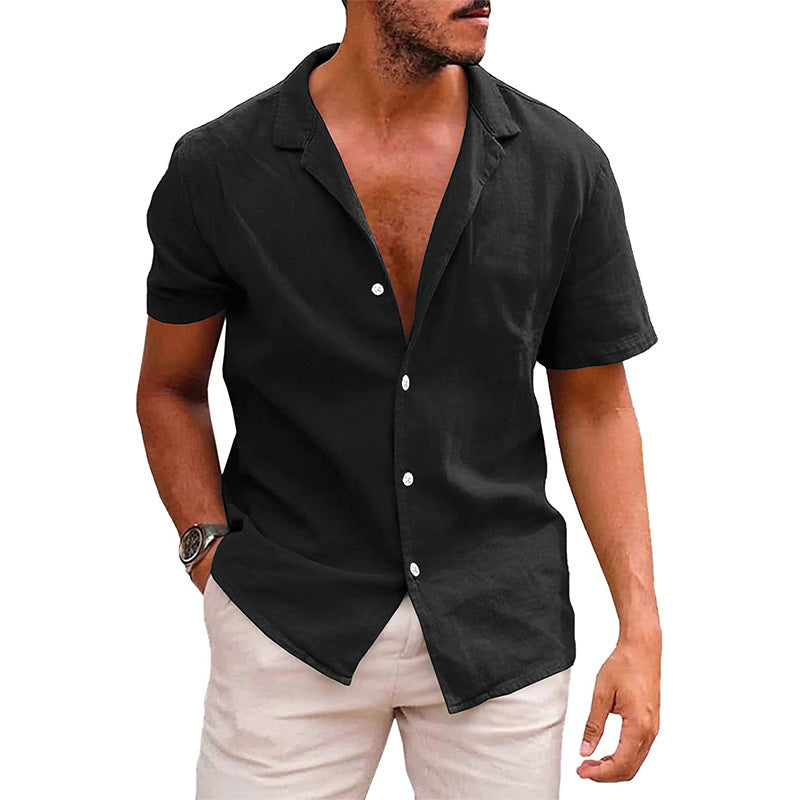 Men’s Casual Linen Shirt – Lightweight, Cool, Summer-Ready Style - SWIGEAR