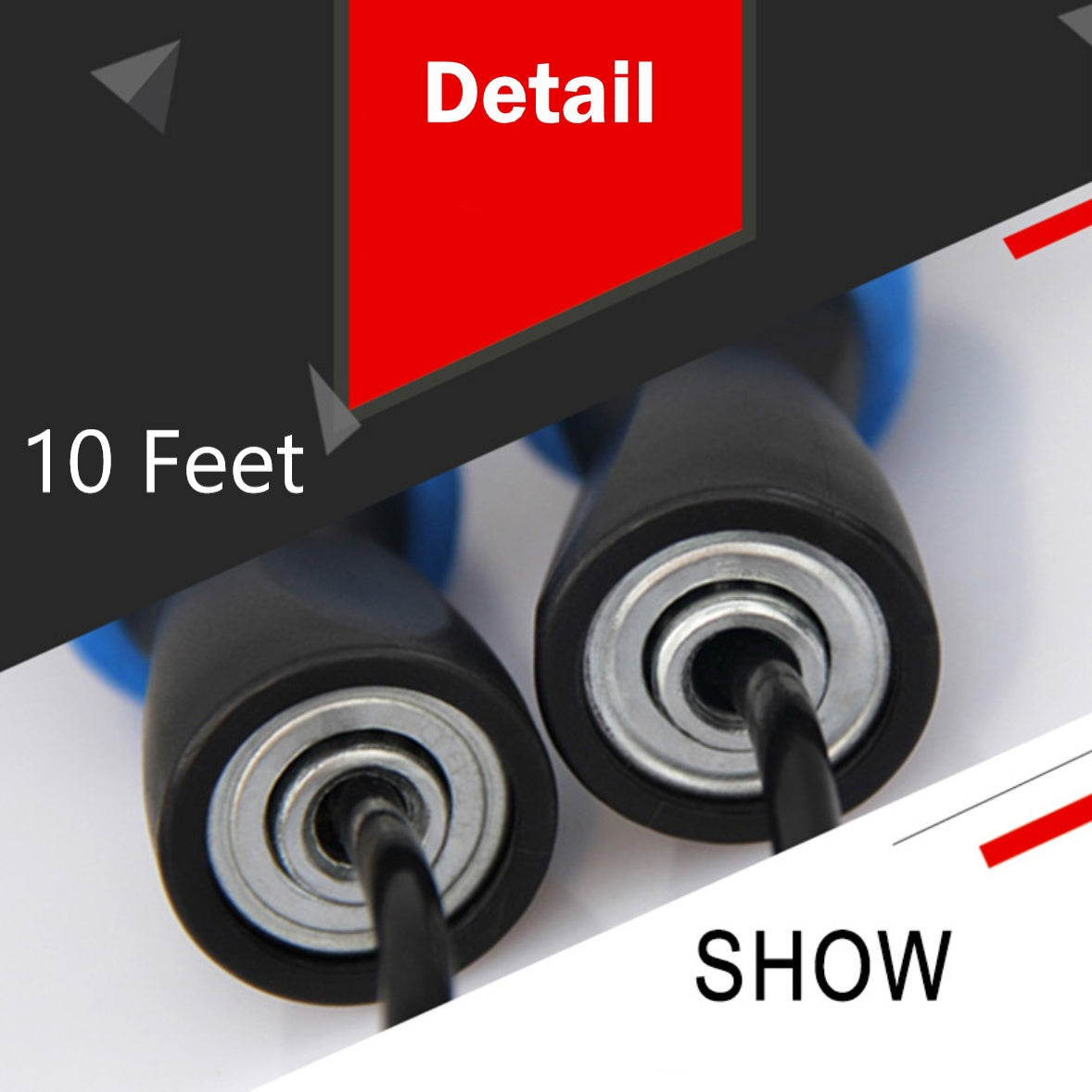 Adjustable Speed Jump Rope – Fast, Tangle-Free, Full-Body Workout - SWIGEAR