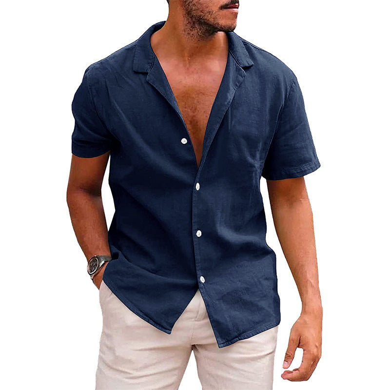 Men’s Casual Linen Shirt – Lightweight, Cool, Summer-Ready Style - SWIGEAR